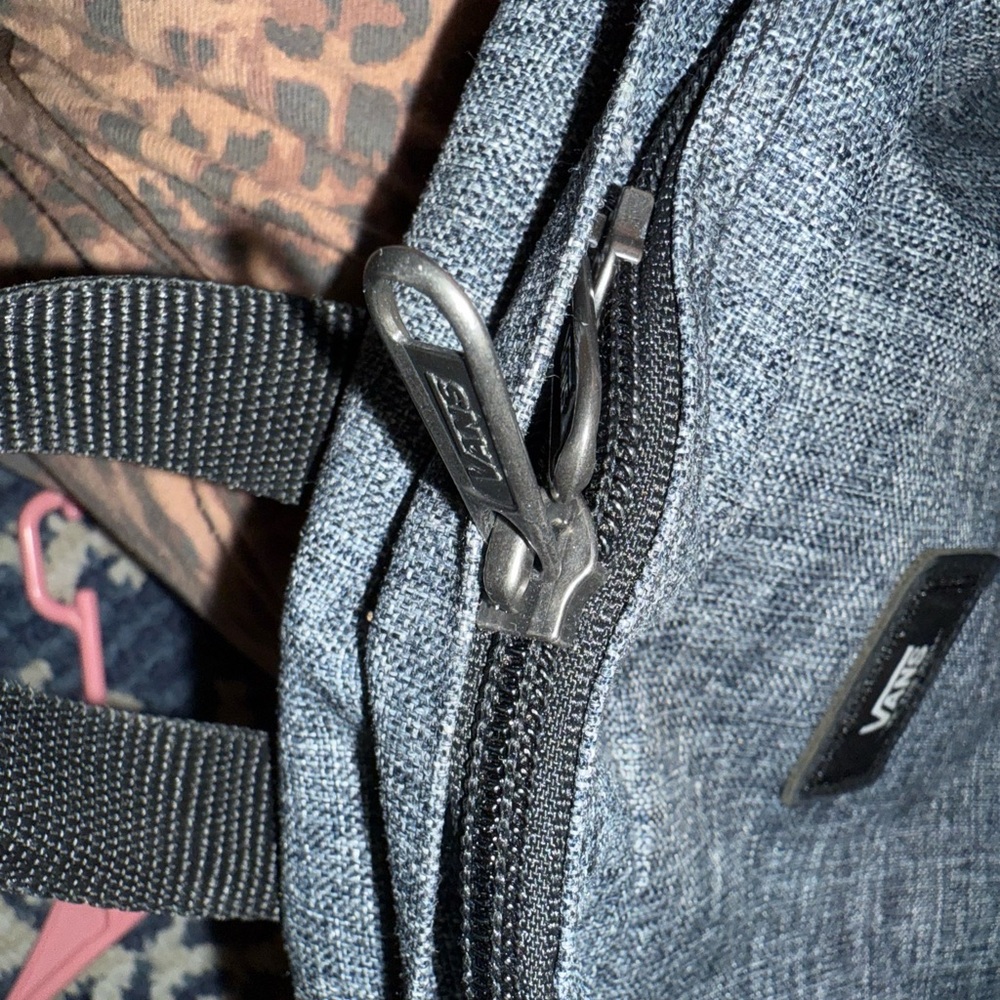Vans Realm Classic Backpack Gray Heathered Laptop Sleeve - Picture 5 of 8